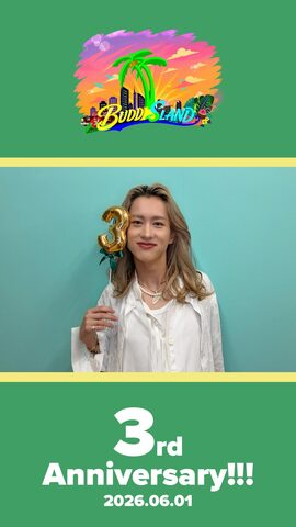 BUDDiiSLAND 3rd Anniversary - MORRIE -